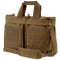 The Condor Aviator Bag 15L is a brown tactical briefcase with MOLLE webbing, Velcro patches, two top handles, a shoulder strap, and a side metal hook—perfect for professionals who need reliable gear on the go.